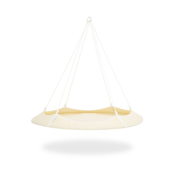 Dondolo da giardino crema con supporto - Hangout Pod-image-3