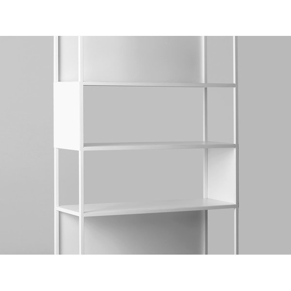 Libreria in metallo bianco forma personalizzata Hyller Side - CustomForm-image-4