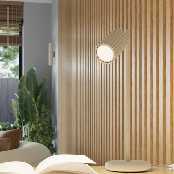 Lampada da parete color crema Gleam – Sollux-image-3