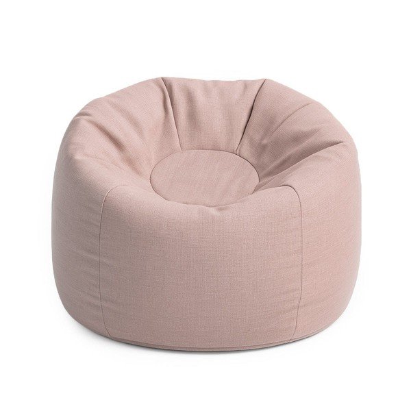 Pouf a sacco per bambini rosa Outzy – Meowbaby
