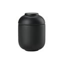 Organizer da bagno in gres nero per tamponi di cotone Sensu - Zone