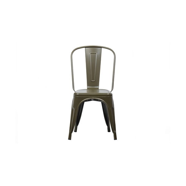 Sedie da pranzo in metallo verde in set di 2 Afternoon - vtwonen-image-2