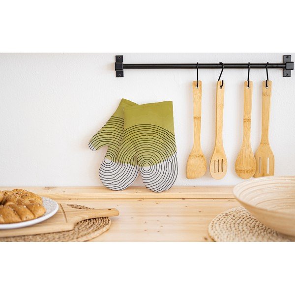 Set di 2 guanti da cucina in cotone Rising Sun - Butter Kings-image-1