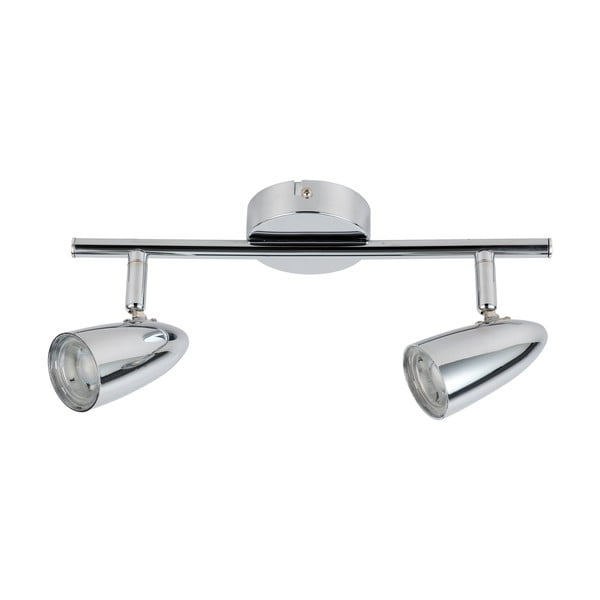 Plafoniera LED in argento con paralume in metallo 30x8 cm Liberty - Candellux Lighting-image-2