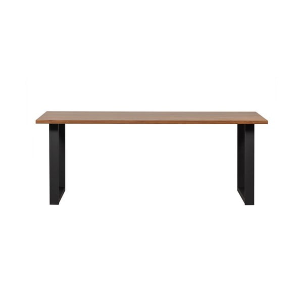 Tavolo da pranzo con piano in legno di noce 90x200 cm Jimmy - WOOOD