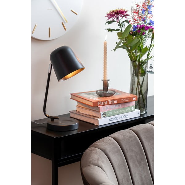 Lampada da tavolo nera (altezza totale 38,5 cm) Encantar  – Leitmotiv-image-1
