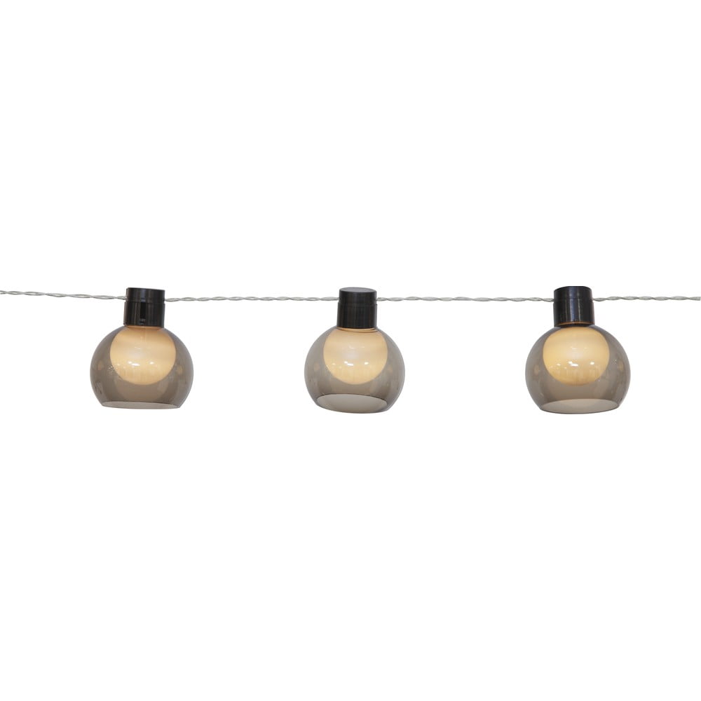 Catena luminosa a LED per esterni, lunghezza 2,7 m Smoky - Star Trading | Stringhe di luci