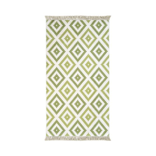 Tappeto Hali Art Yesil, 80 x 150 cm - Vitaus-image-1