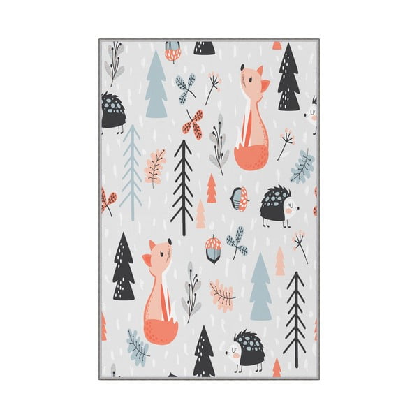 Tappeto antiscivolo per bambini Forest, 80 x 120 cm - Conceptum Hypnose