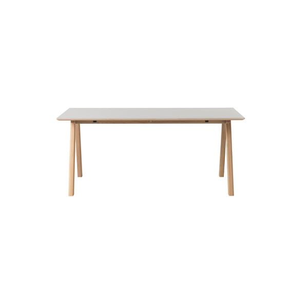 Tavolo da pranzo grigio , 180 x 90 cm Bilbao - Unique Furniture