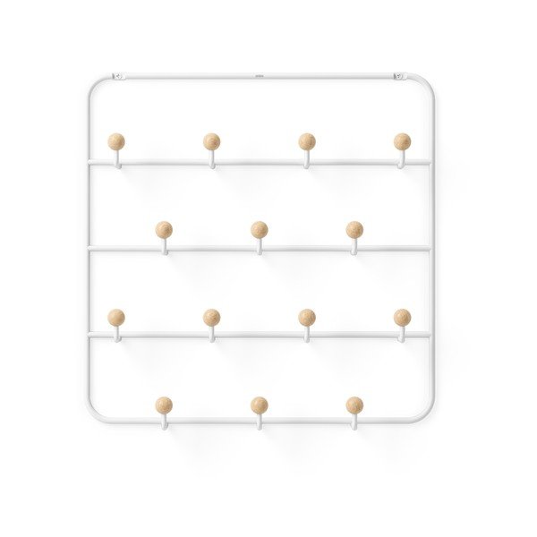 Appendiabiti in metallo bianco naturale 36 cm Estique - Umbra-image-3