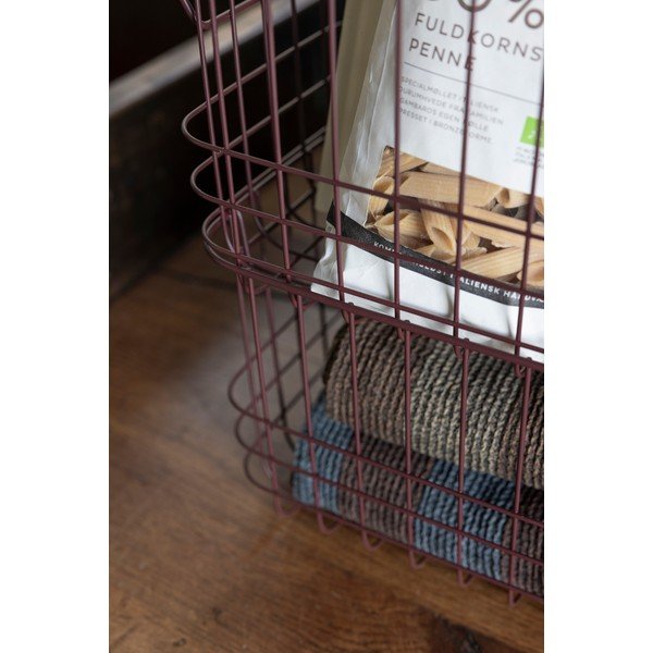 Cesto con filo metallico in metallo 31x16,5x16 cm Store-It – Mette Ditmer Denmark-image-2