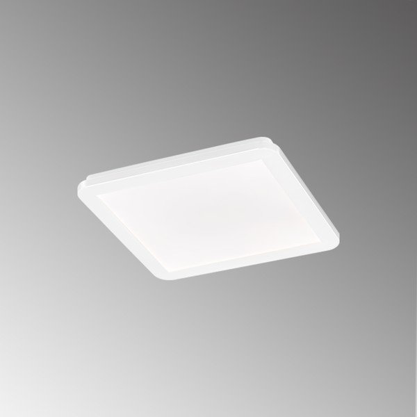 Plafoniera LED bianca 17x17 cm Gotland - Fischer & Honsel-image-1