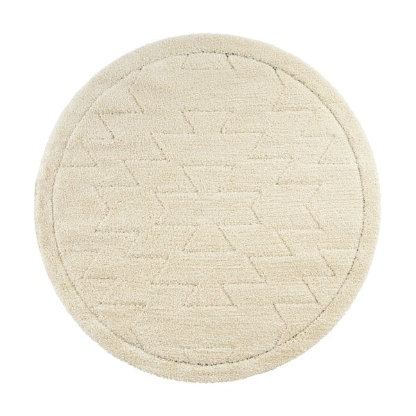 Tappeto bianco crema , ø 160 cm Norwalk Cara - Mint Rugs