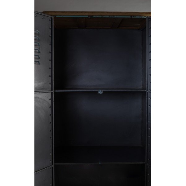 Armadio in metallo 75x153 cm Rusty - Dutchbone-image-1