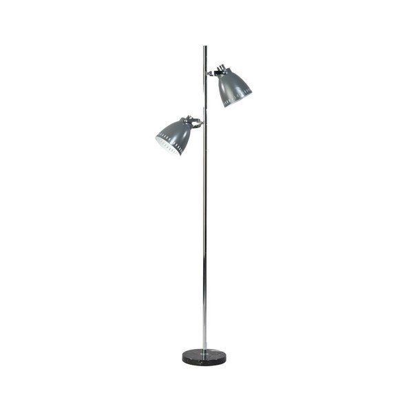 Lampada da terra grigia Acate Jay - ETH