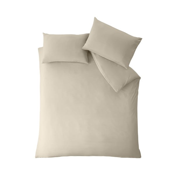 Biancheria da letto singola beige 135x200 cm So Soft Easy Iron - Catherine Lansfield