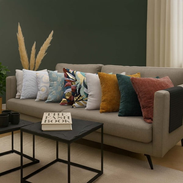 Federa decorativa in cotone 40x40 cm Helira – douceur d'intérieur-image-4