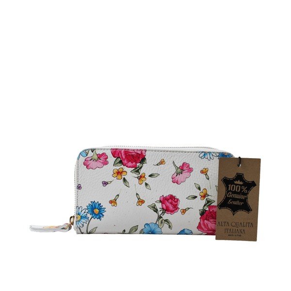 Portafoglio in pelle Flowerina - Chicca Borse-image-4