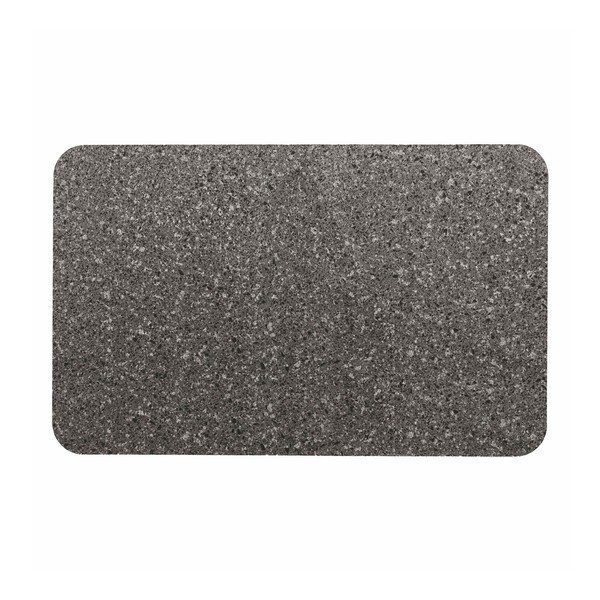 Tappetino per il bagno color antracite 50x80 cm Granite – douceur d'intérieur