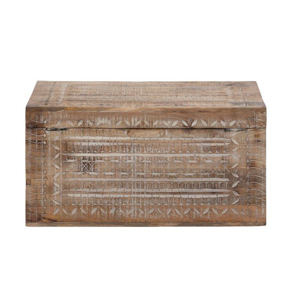 Cassapanca in legno di mango Maneesh - Støraa-image-3