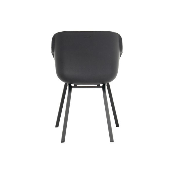 Set di 2 sedie da giardino in plastica nera Le Soleil Element - Hartman-image-4
