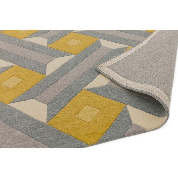 Tappeto grigio e giallo Motif, 120 x 170 cm Reef - Asiatic Carpets-image-1