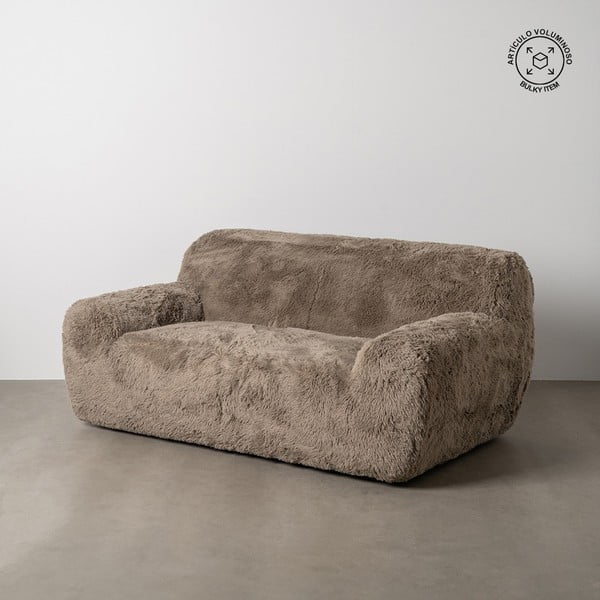 Divano marrone 185 cm Teddy – Ixia-image-1