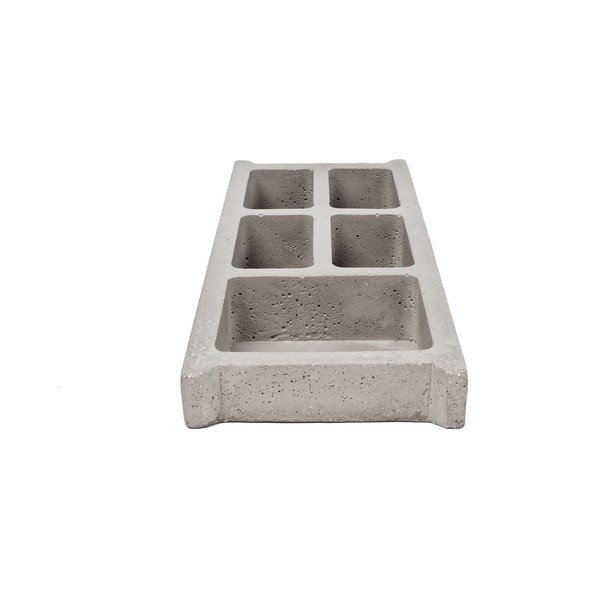 Organizzatore da tavolo in cemento Blockwork - Lyon Béton-image-2
