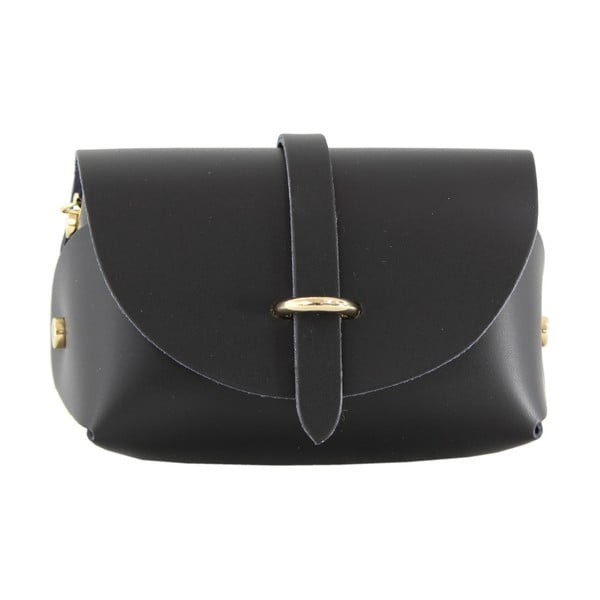Astuccio Loira in pelle nera - Chicca Borse-image-1