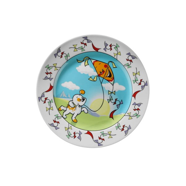 Set da pranzo per bambini da 5 pezzi in porcellana Puppy - Kütahya Porselen-image-4