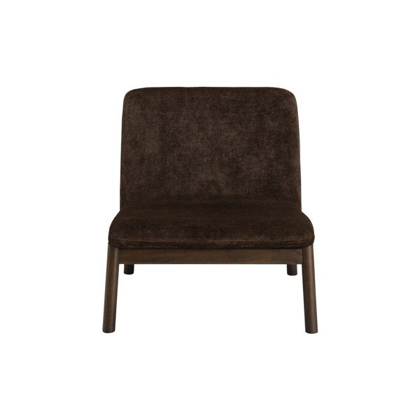 Poltrona marrone con rivestimento in ciniglia Puffi – Ellos Home-image-2