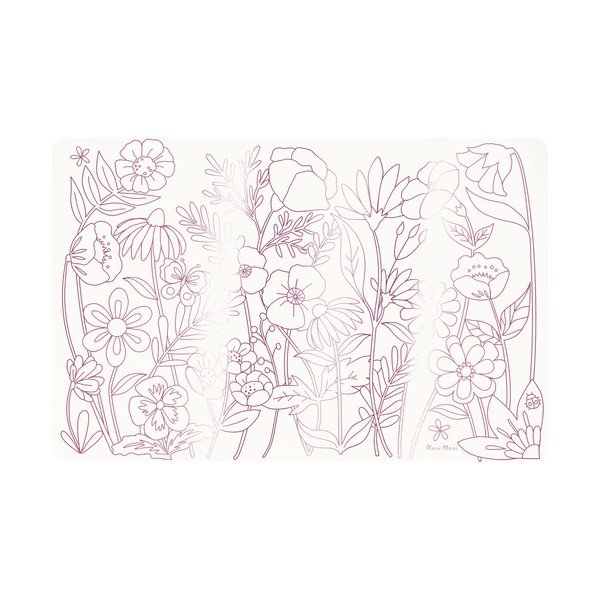 Tovagliette di carta in set da 8 pezzi 28x42,5 cm Butterflies & Flowers - Meri Meri-image-1