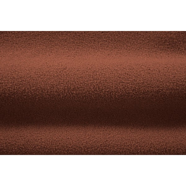 Poltrona in tessuto bouclé color mattone Jenny - Micadoni Home-image-4