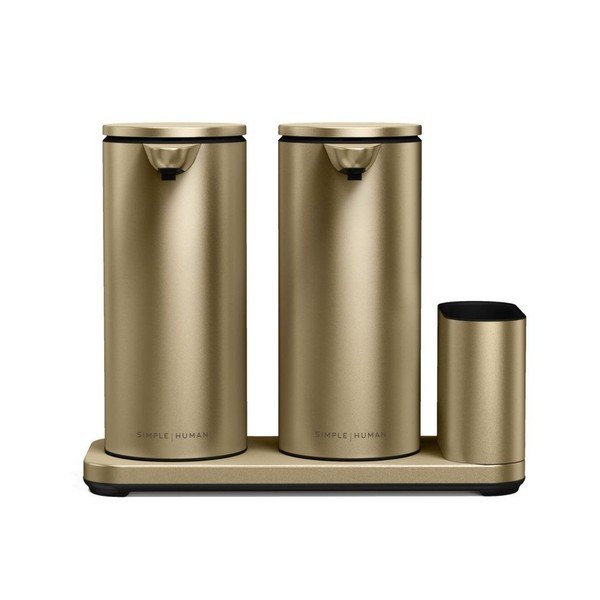Supporto per detersivo automatico oro opaco in metallo – simplehuman-image-3