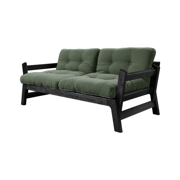 Divano variabile nero/verde oliva Step - Karup Design-image-1