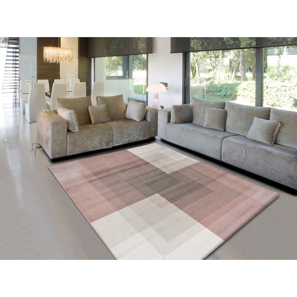 Tappeto rosa Sofie, 160 x 230 cm - Universal-image-1