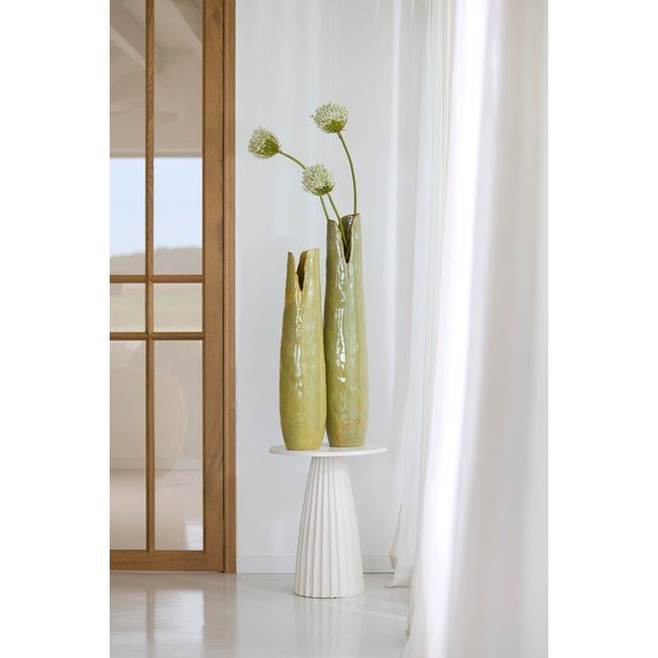 Tavolino rotondo in metallo ø 45 cm Veglia – Light & Living-image-1