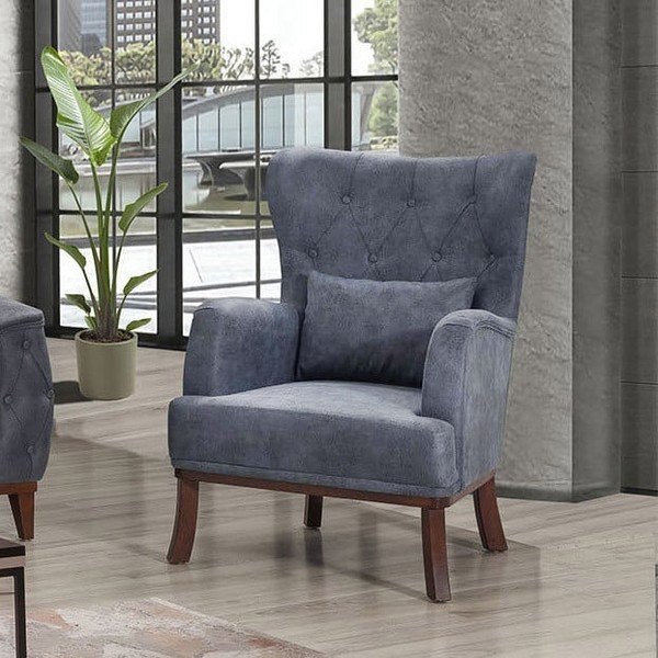 Poltrona blu Mart - Balcab Home-image-1
