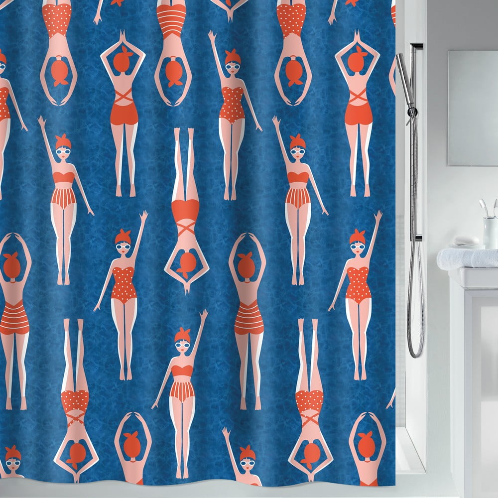 Tenda per doccia 180x200 cm Baigneuses – Spirella | Tende per doccia