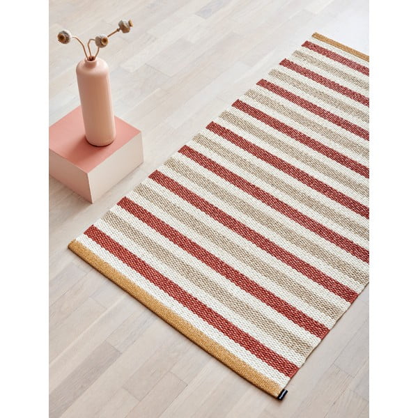 Tappeto da interno/esterno color mattone/color crema 180x260 cm Teo Brick – Pappelina-image-1