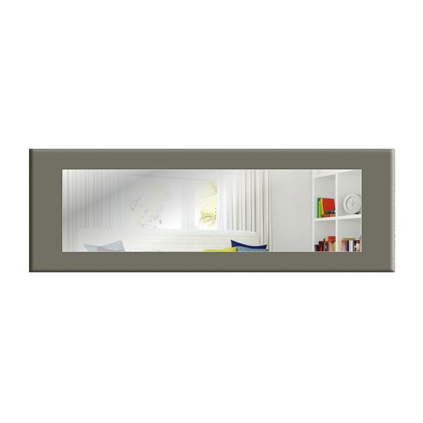 Specchio da parete con cornice grigia Eve, 120 x 40 cm - Oyo Concept