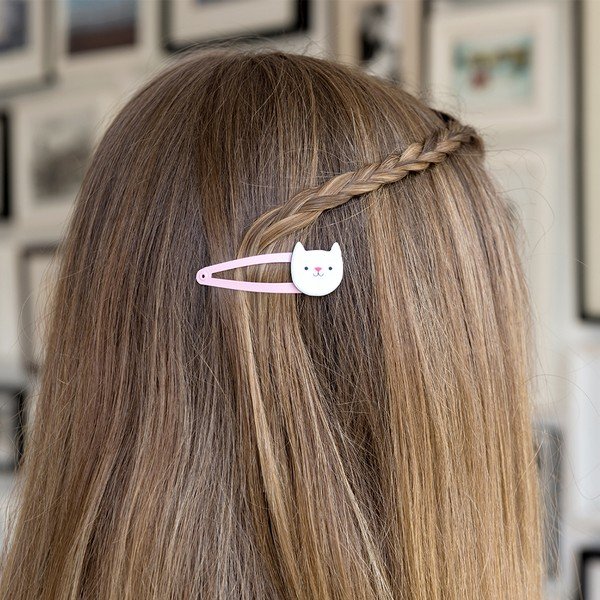 Set di 2 fermagli per capelli Cookie The Cat Cookie the Cat - Rex London-image-1