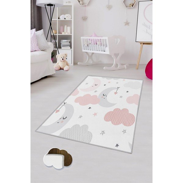 Tappeto antiscivolo per bambini Night Sky, 80 x 120 cm - Conceptum Hypnose-image-1