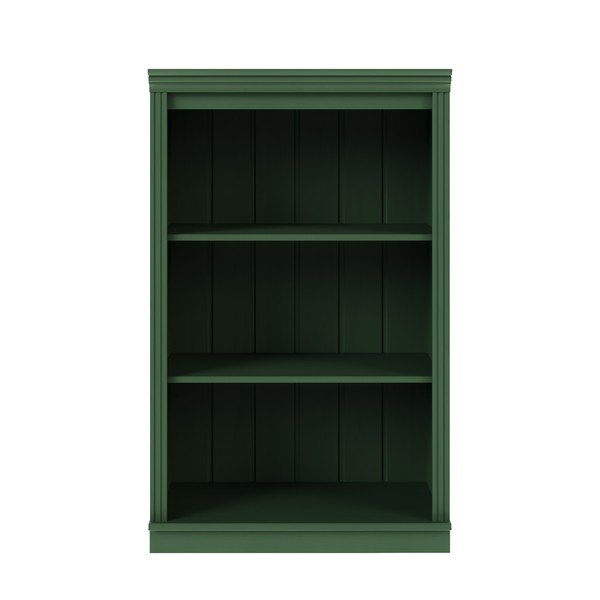Libreria verde in pino massiccio 74x118x35 cm Anita – Støraa