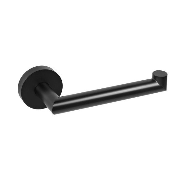Porta carta igienica in ottone nero X-Round - Sapho