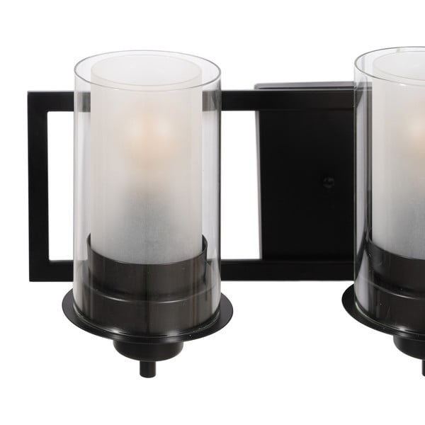 Lampada da parete in bianco e nero - Ixia-image-4