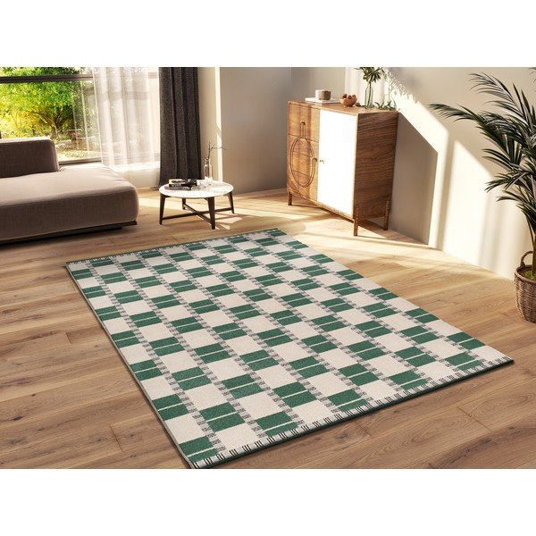 Tappeto verde/beige 160x230 cm Astra – Universal-image-1