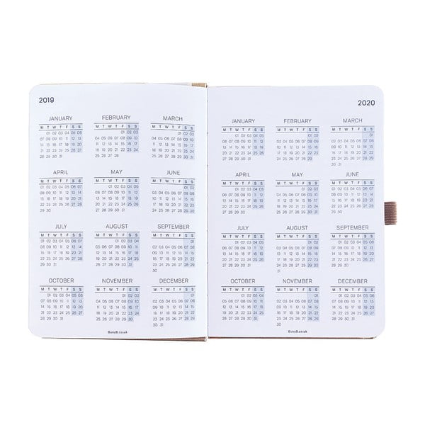 Agenda per il 2019 con adesivi per gli obiettivi - Busy B-image-3