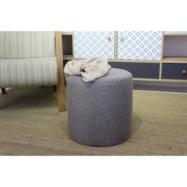 Sgabello grigio Silindir - Balcab Home-image-3